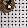 Classic Octagon and Dot Floor Mosaic