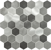 Metallic Hexagon Mosaic